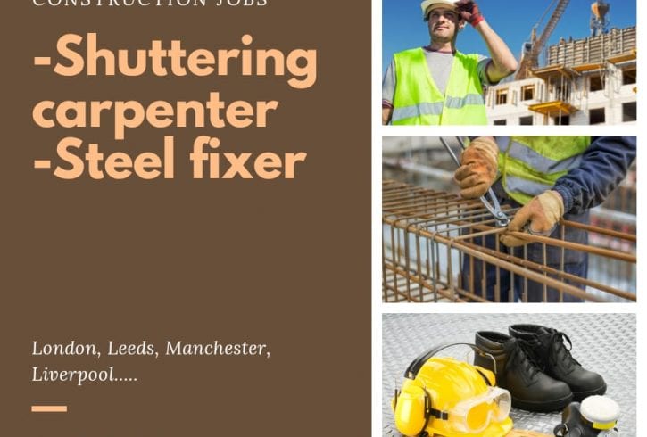 Urgently need 3X Romanian Steelfixers in Whitby YO22