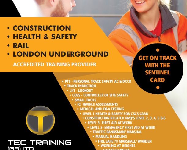 Cursuri Constructii si Railway PTS + LUCAS si Calificari NVQ