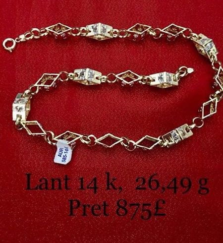 Vand bijuterii din aur 14 K Harrow Londra N18