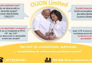 OLION LIMITED - Servicii Consultanță și Contabilitate Autorizate in Londra