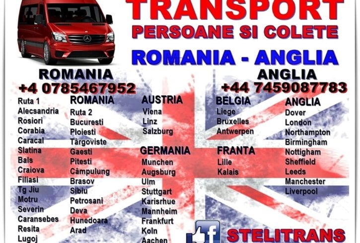 STELITRANS Transport ROMANIA-ANGLIA