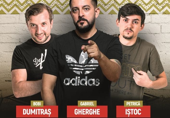 Stand-up Comedy - Bobi Dumitras, Gabriel Gherghe si Petrica Istoc