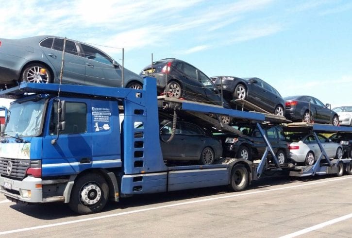 Platforma transport masini / jeepuri / auto de lux Anglia Romania