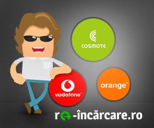Reincarcare ORANGE, VODAFONE si TELEKOM Romania