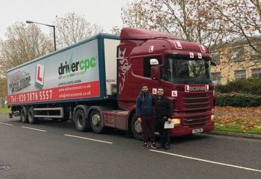 Scoala soferi profesionisti tir categoria E - Londra N17