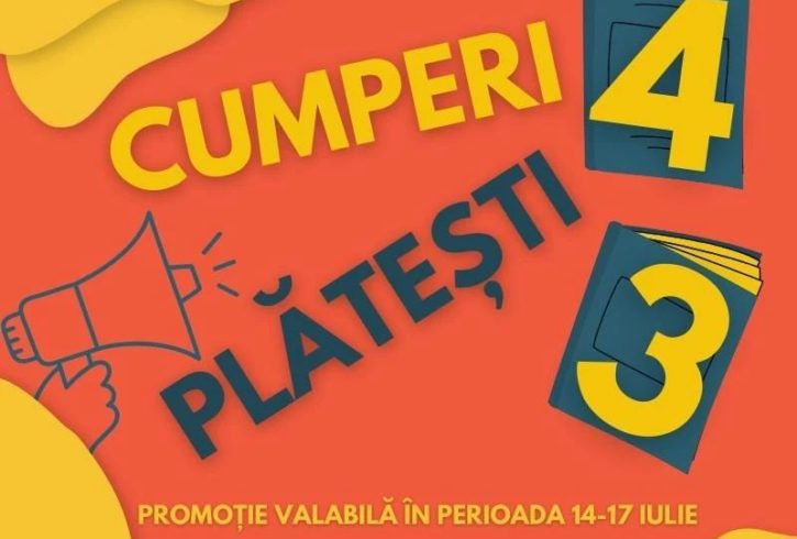 Alege Oricare 4 Cărți și Plătește Doar 3 - Carti Romanesti UK