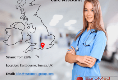 Angajam Care Assistant urgent Eastbourne UK