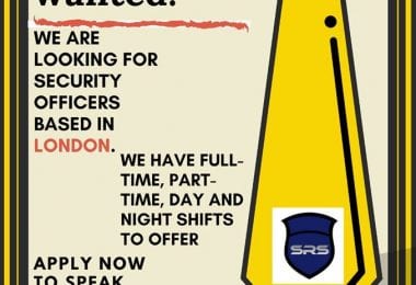 Angajam agenti de securitate in Londra UK - Security Risk Specialists Ltd