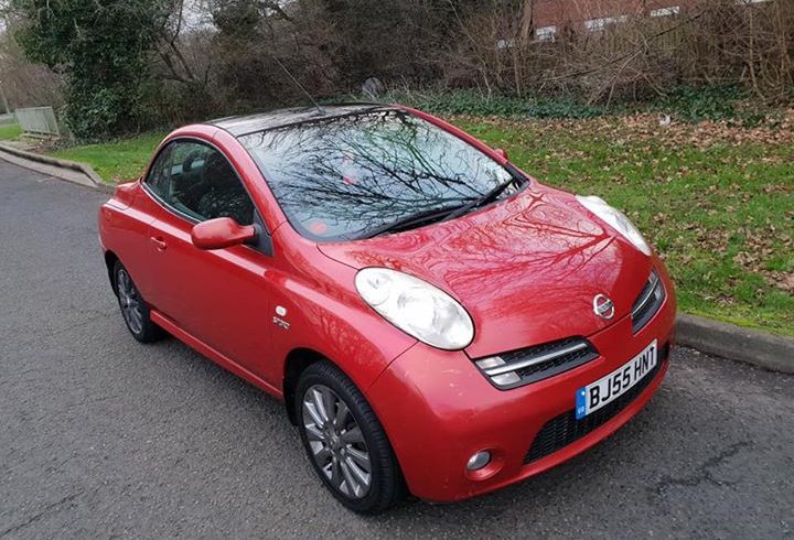 Vand Auto Nissan Micra C decapotabil 1.6 benzina manual in Redditch UK