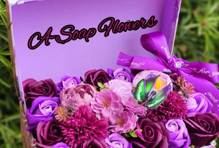 Comanda Aranjamente cu Flori de Săpun oriunde in UK