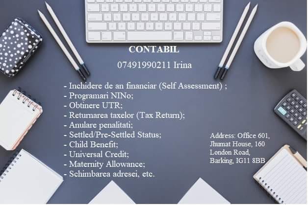 Consultanta Contabilitate in Barking Londra - EeaConsulting Rina