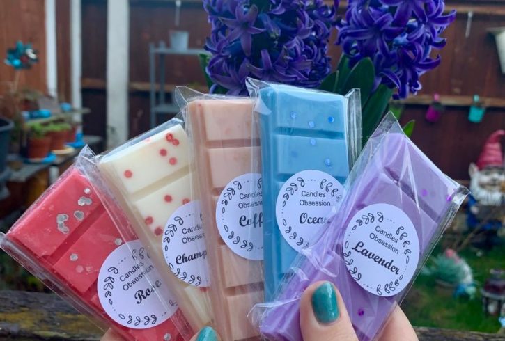 Cubulete de Ceara Parfumata cu Livrare in UK - Candles Obsession