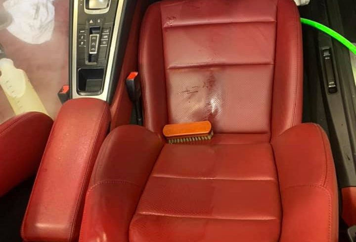 Curatare cu aburi Vopsitorie piele si Polish3M Londra