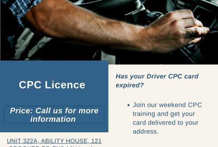 Curs CPC Transport pentru Soferi in Londra UK