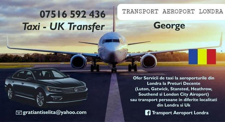 George - Servicii Transport Aeroport Londra UK