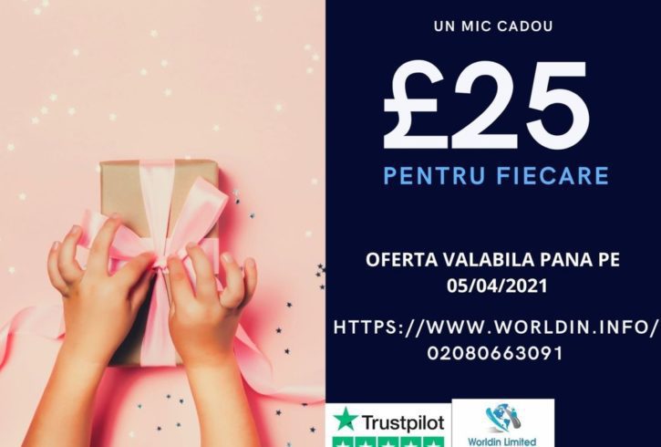 Giftcard la Polita de Asigurare Worldin Insurance UK