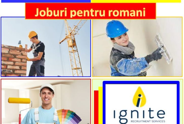 Ignite - Recrutare Munca Constructii in Londra UK Ignite - Recrutare Munca Constructii in Londra UK
