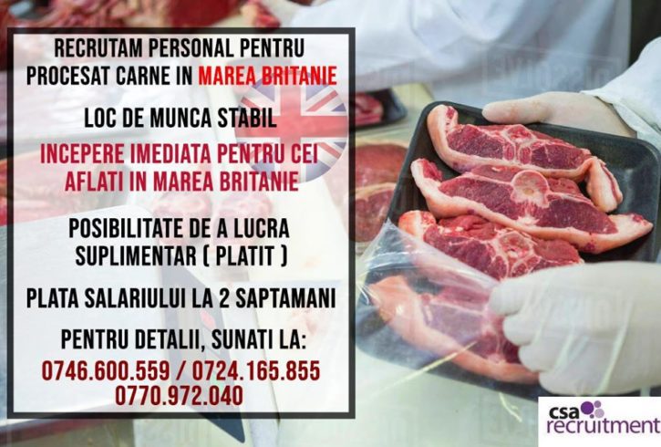 Locuri de munca fabrica procesare carne Llanelli Tara Galilor Locuri de munca fabrica procesare carne Llanelli Tara Galilor