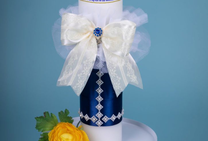 Lumanari Personalizate Botez Oriunde in UK - Amede Bebe Ltd.