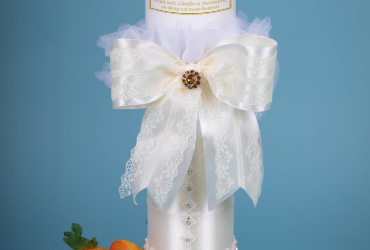 Lumanari Personalizate Botez Oriunde in UK - Amede Bebe Ltd.