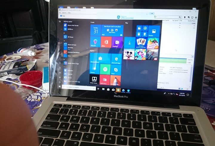 Macbook Pro i7 2.9 750 GB SSD 16 GB Ram OS Mojave + Windows