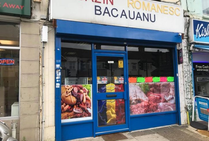 Magazin Romanesc de Vanzare - Bacauanul in zona Croydon