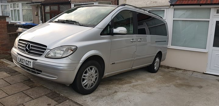 Vand Auto Mercedes Viano Diesel din 2007 MOT Valabil in Londra UK