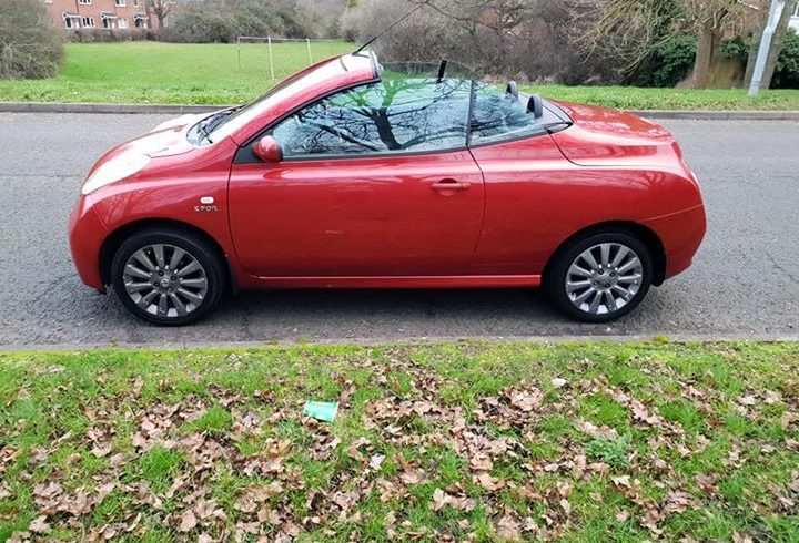 Vand Auto Nissan Micra C decapotabil 1.6 benzina manual in Redditch UK