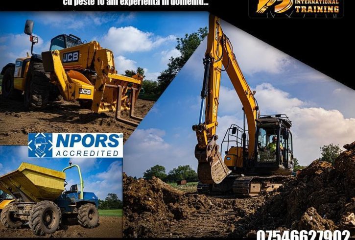 Scoala Operatori Utilaje de Constructii in UK