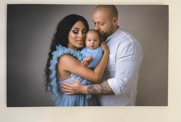 Tablouri Printate pe Panza Canvas - Orange Sunset Art Studio