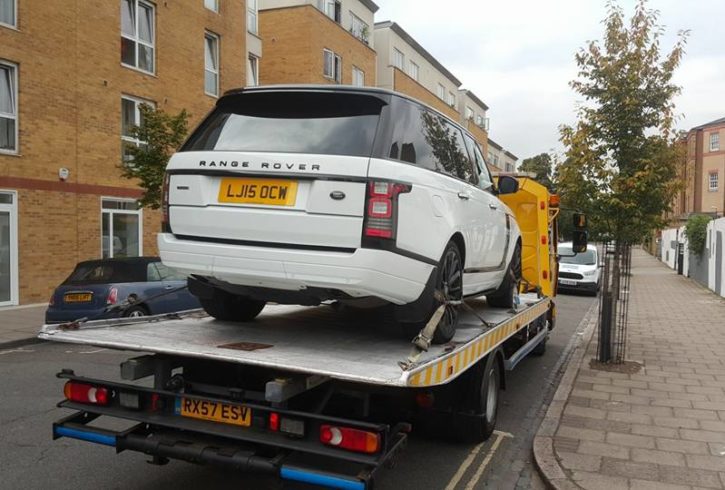 Tractari Auto - Asistenta Rutiera in Londra UK