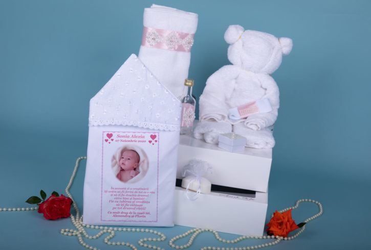 Trusou Botez Pentru Biserica 7 Piese - Amede Bebe Ltd.