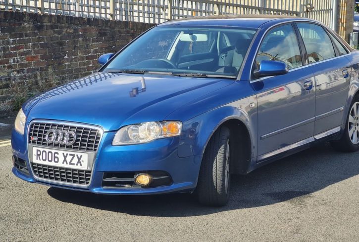 Vand Audi A4 Sedan din 2006 in Slough UK
