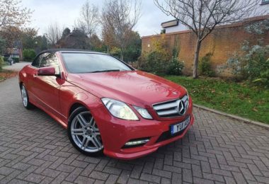 Vand Auto 2013 Mercedes E 350 CDI Cabrio in Luton UK