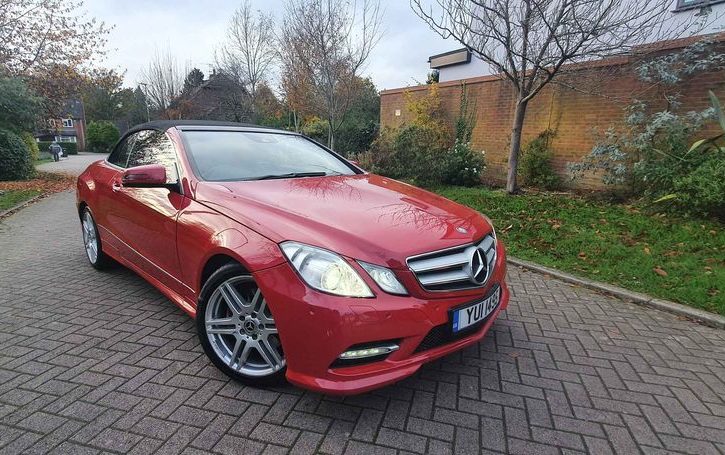 Vand Auto 2013 Mercedes E 350 CDI Cabrio in Luton UK