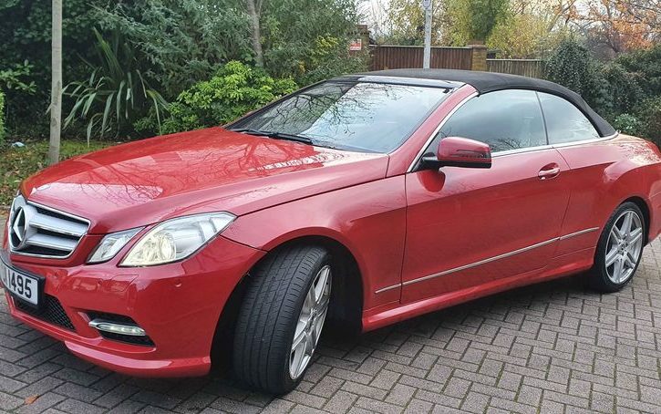 Vand Auto 2013 Mercedes E 350 CDI Cabrio in Luton UK - Imagine 3