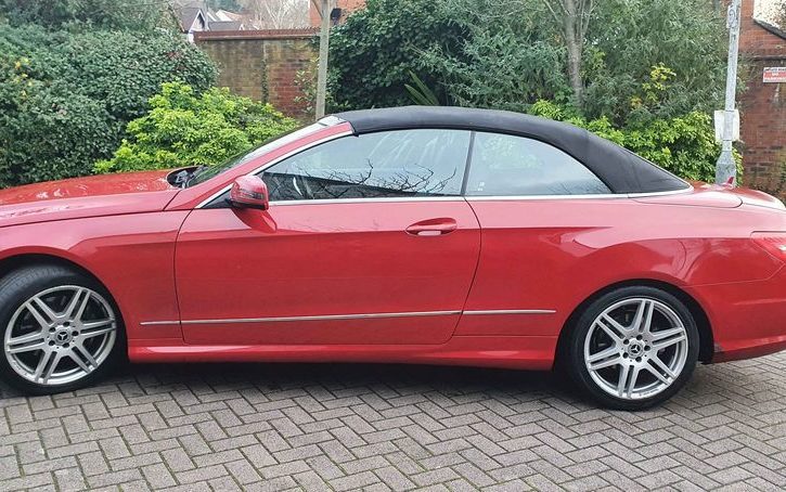 Vand Auto 2013 Mercedes E 350 CDI Cabrio in Luton UK