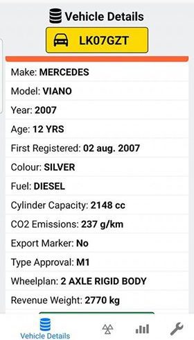 Vand Auto Mercedes Viano Diesel din 2007 MOT Valabil in Londra UK