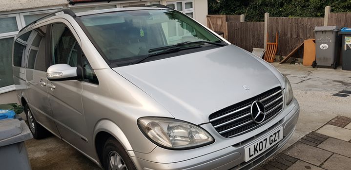 Vand Auto Mercedes Viano Diesel din 2007 MOT Valabil in Londra UK