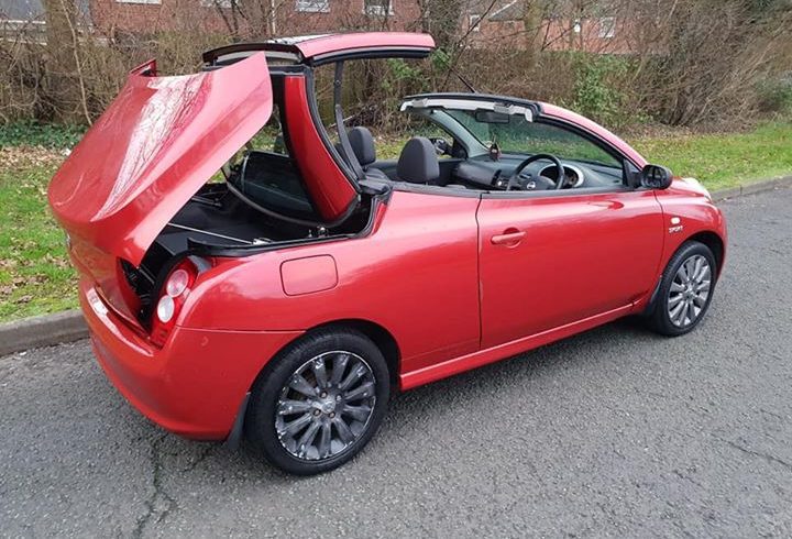 Vand Auto Nissan Micra C decapotabil 1.6 benzina manual in Redditch UK