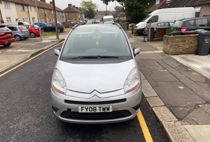 Vand Citroën C4 Picasso 2008 in Dagenham UK