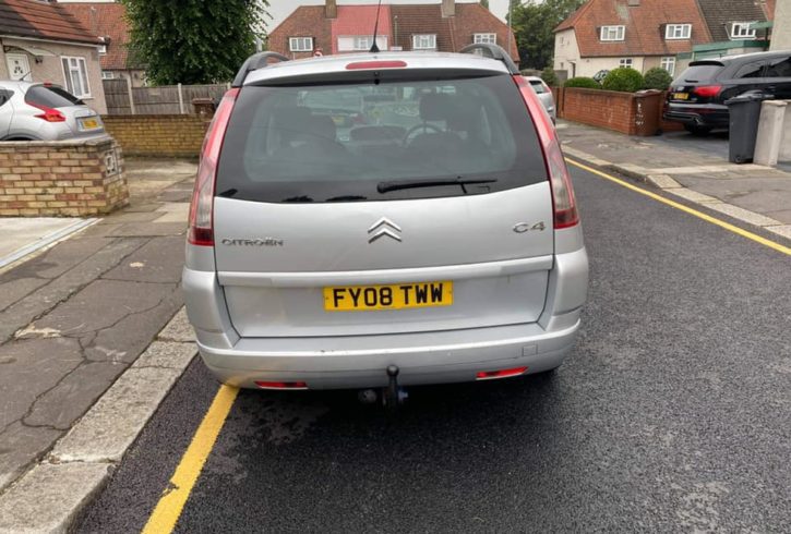 Vand Citroën C4 Picasso 2008 in Dagenham UK
