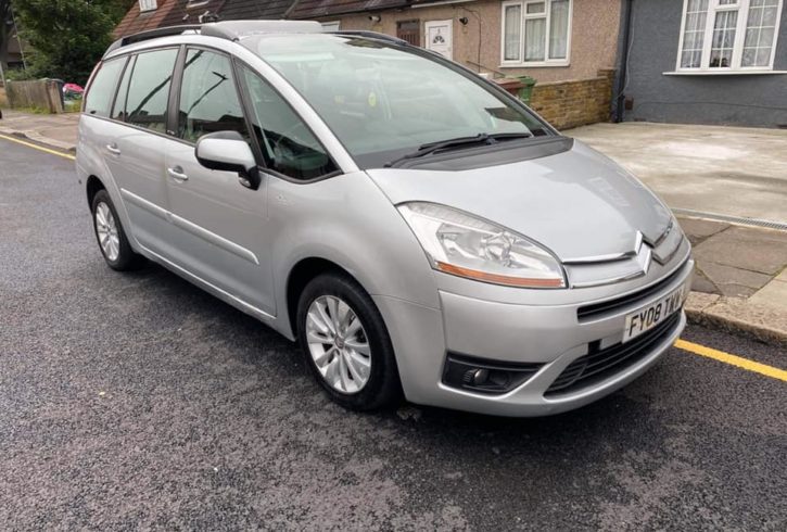 Vand Citroën C4 Picasso 2008 in Dagenham UK