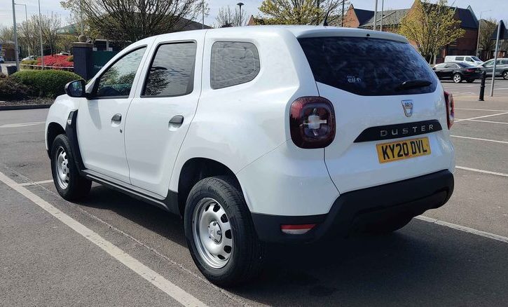Vand Dacia Duster 2 Euro 6 in Tilbury UK