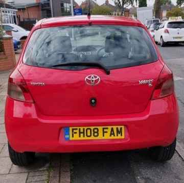Vand Masina 2008 Toyota Yaris T2 in Solihull Vand Masina 2008 Toyota Yaris T2 in Solihull