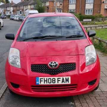 Vand Masina 2008 Toyota Yaris T2 in Solihull Vand Masina 2008 Toyota Yaris T2 in Solihull