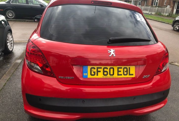 Vand Peugeot 207 in Wickford UK