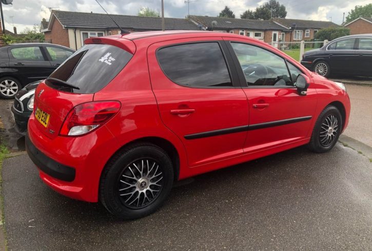 Vand Peugeot 207 in Wickford UK