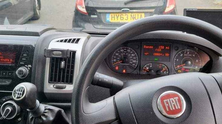 Vand Van Fiat Ducato 130 in Harlow UK