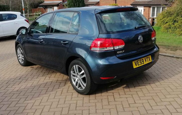 Vand Volkswagen Golf MK6 TDI 2010 in Corby UK